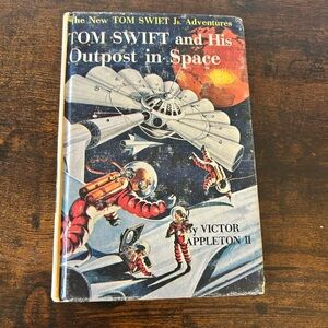 Vintage Tom Swift and His Outpost in Space Book